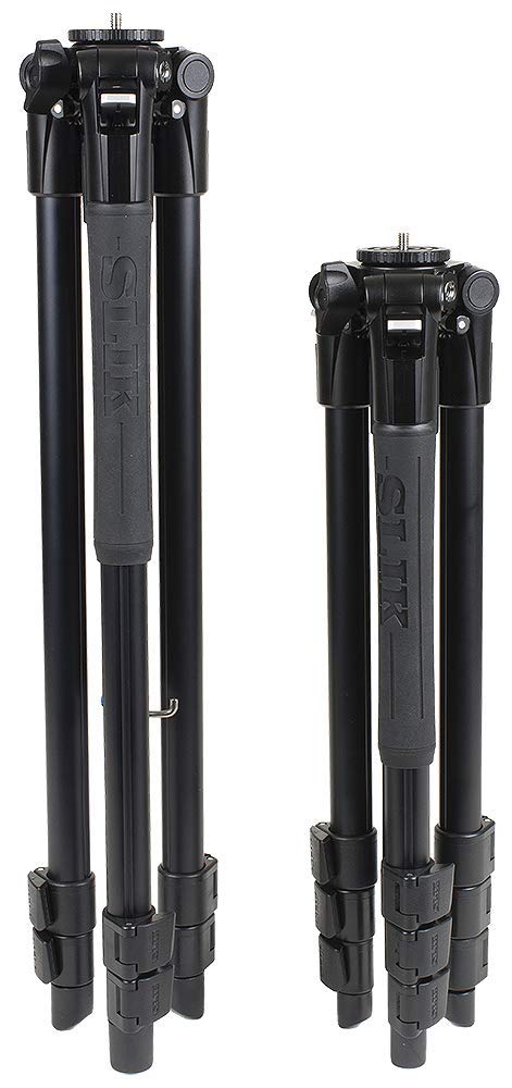 Slik Pro Al 323 Leg Only For Mirrorless/Dslr Sony Nikon Canon Fuji Cameras And More   Black (613 355)